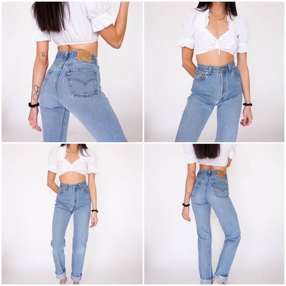 🚫SOLD🚫Vintage 501 Levi’s Jeans size 27/26 - Picture 3 of 5